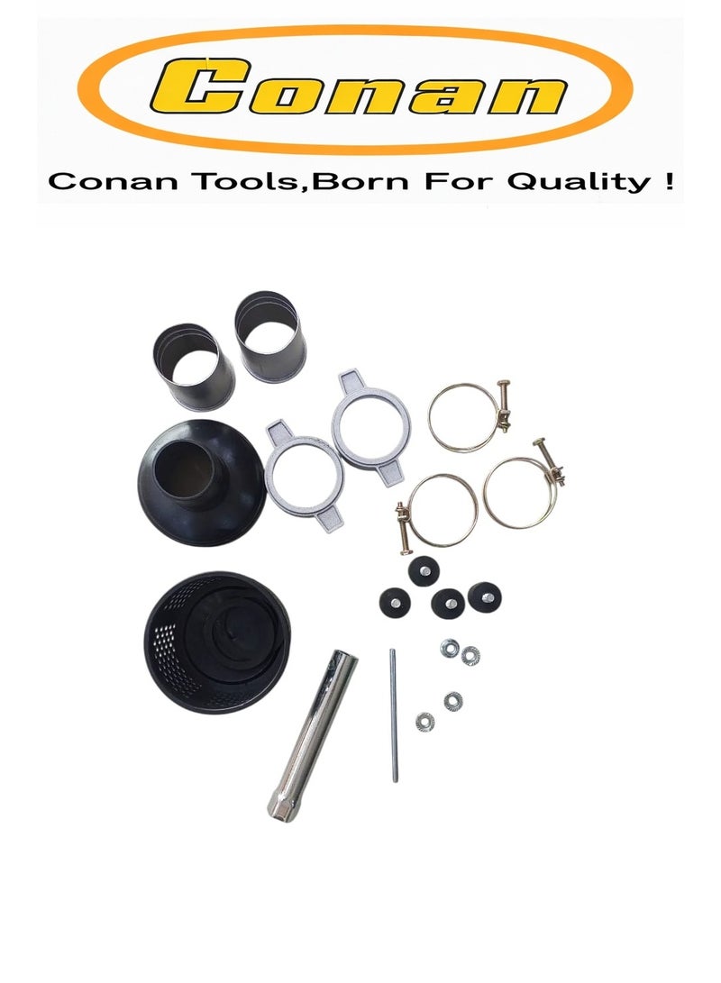 Conan Gasoline Water Pump COGW03 – 3 Inch Port – 196cc Engine – 28m Head Lift – 7m Suction – Heavy Duty Steel Frame - Image 5